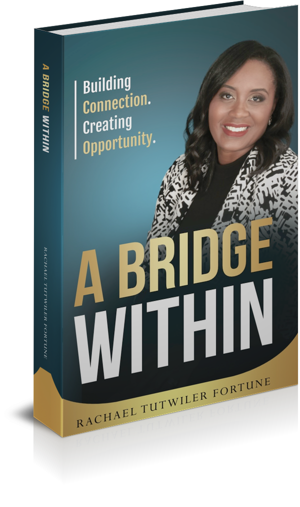 A Bridge Within — 3D book cover by Rachael Tutwiler Fortune